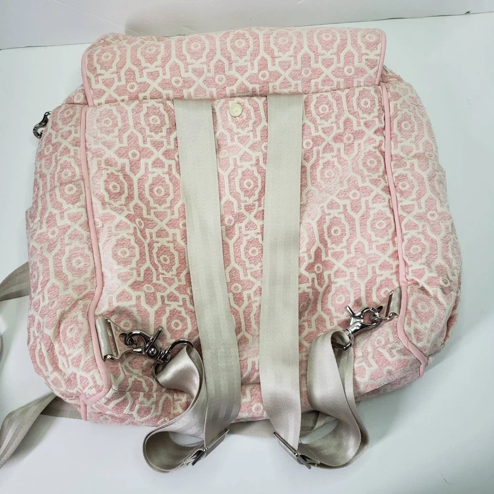 Petunia Pickle Bottom Boxy Backpack Diaper Bag Sweet‎ Pose Pink